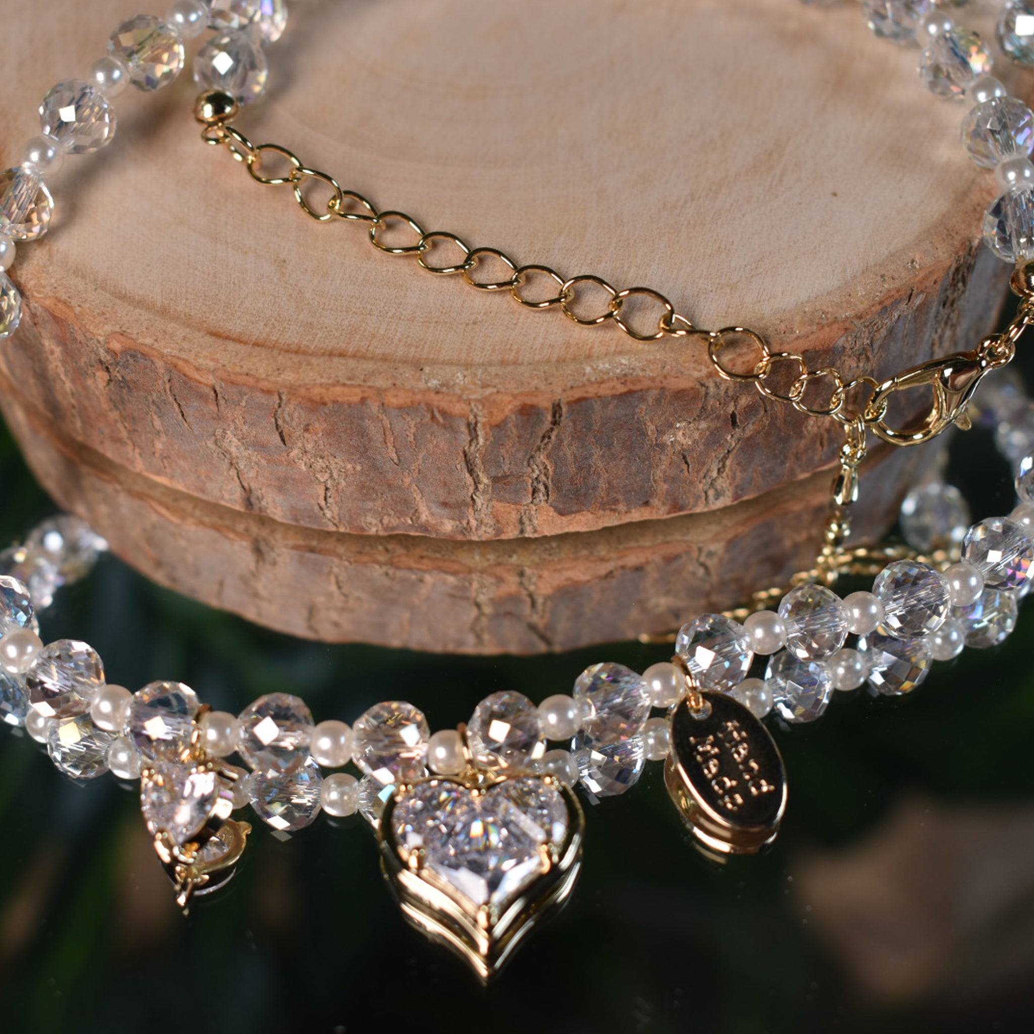Pearls of Korea - Beloved Crystal Necklace