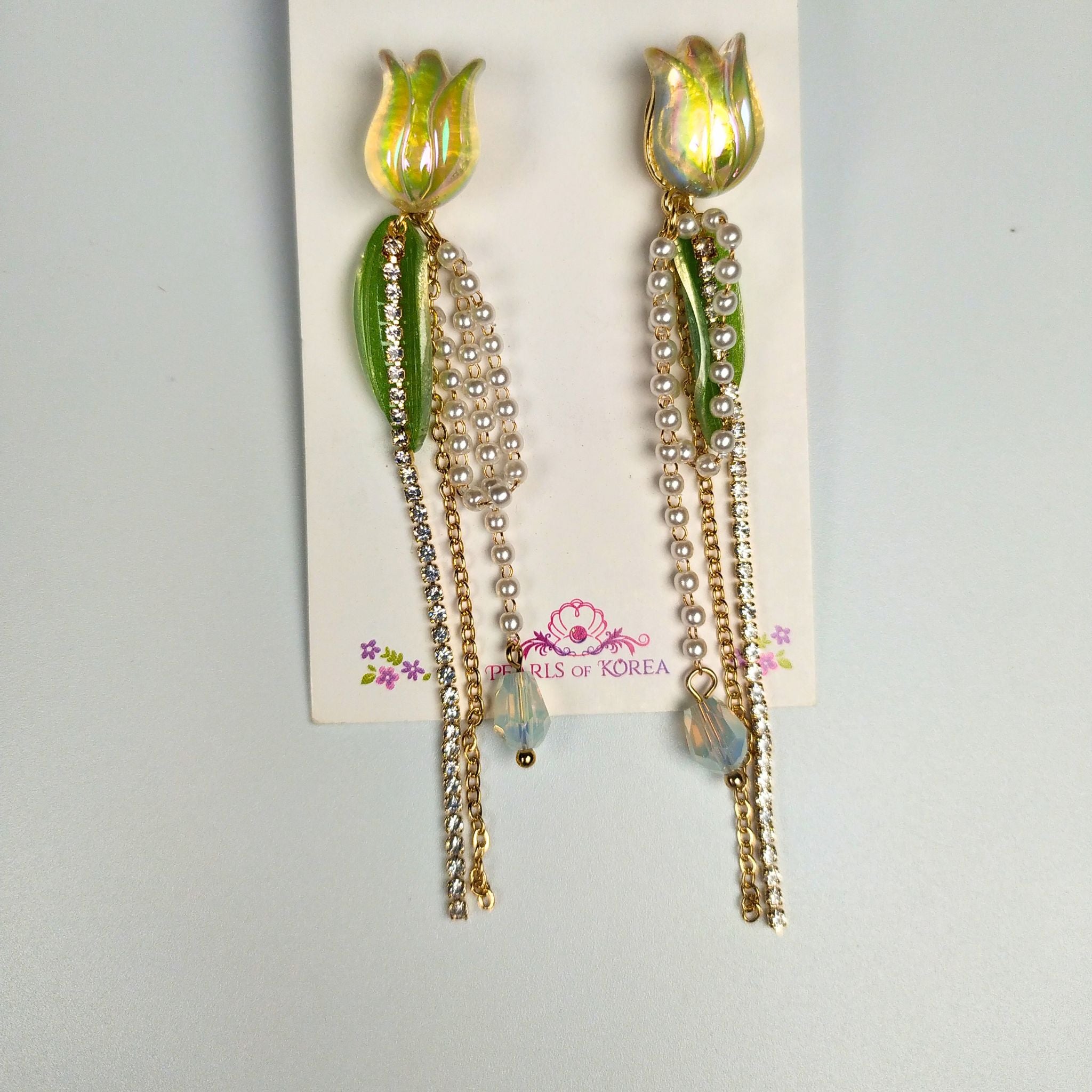 The Green Garden Earrings