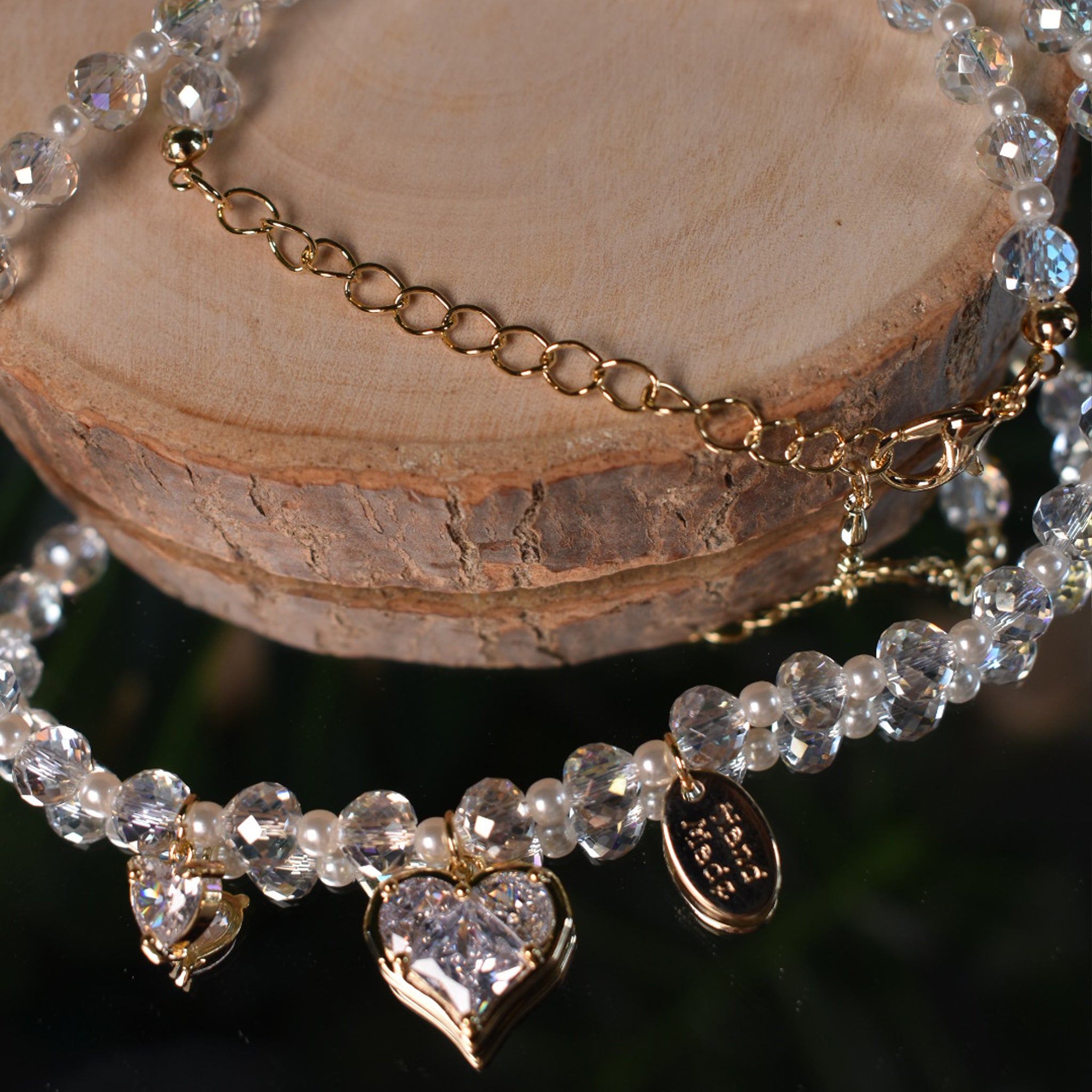 Pearls of Korea - Beloved Crystal Necklace